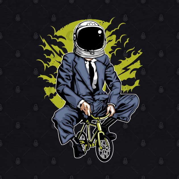 MoonBike by Dark Planet Tees